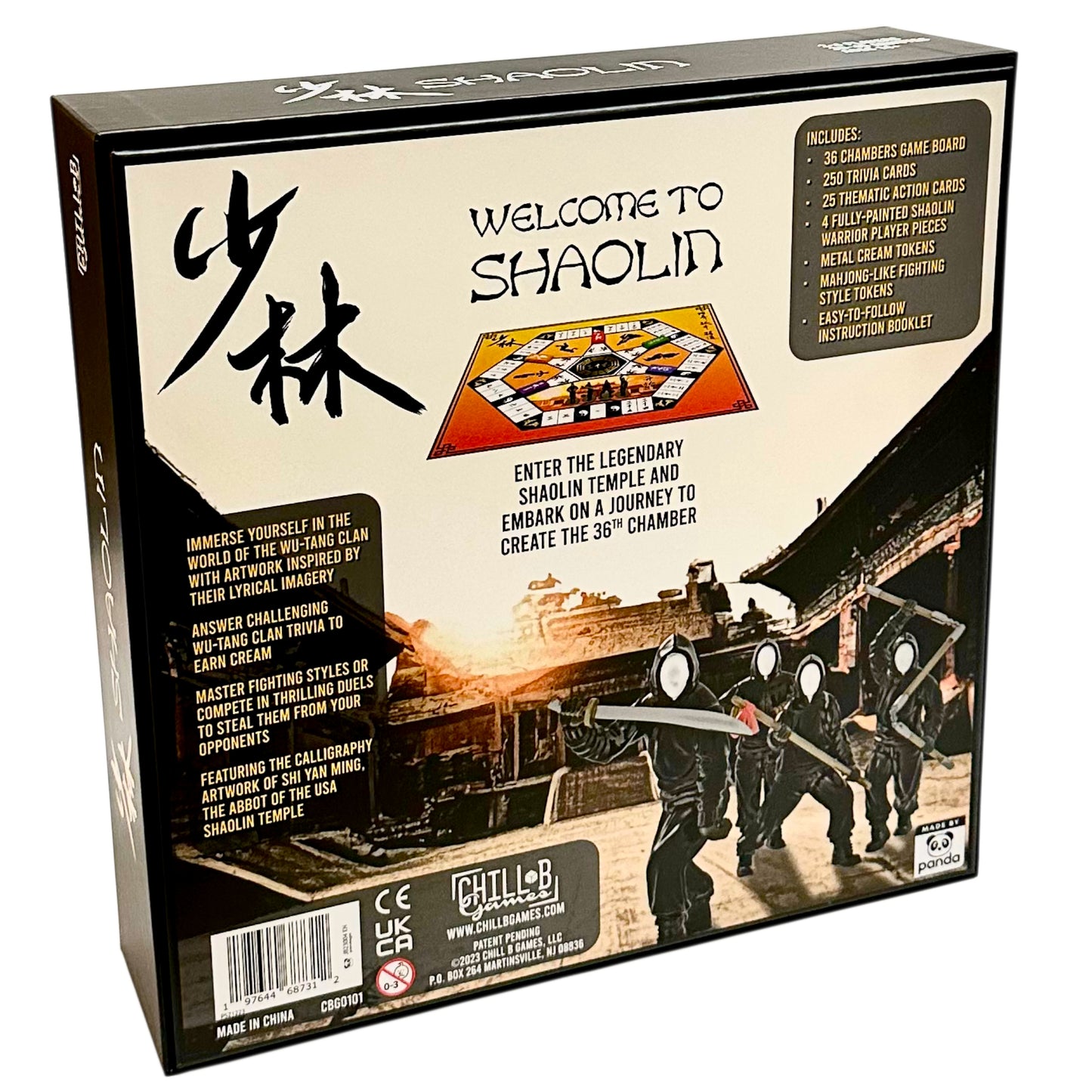 Shaolin: A Wu-Tang-Inspired Board Game (1st Edition)