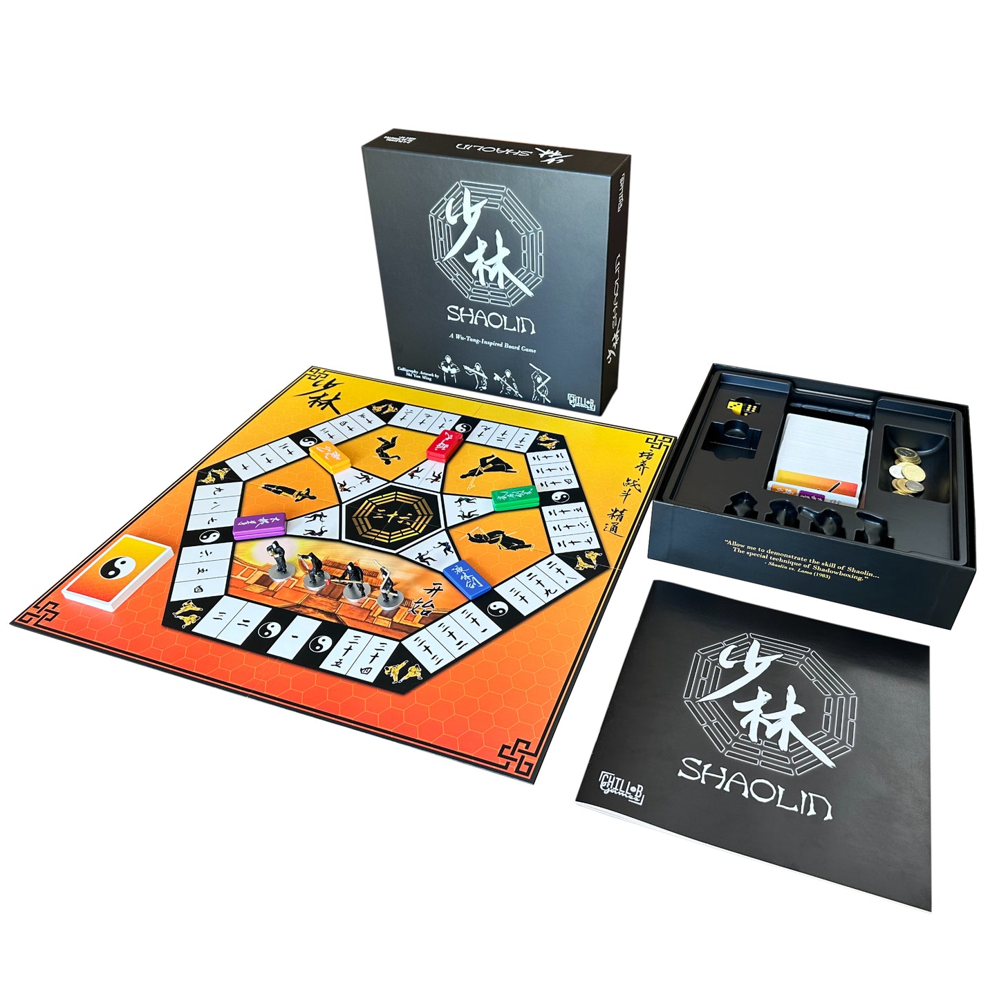 Shaolin: A Wu-Tang-Inspired Board Game (1st Edition)